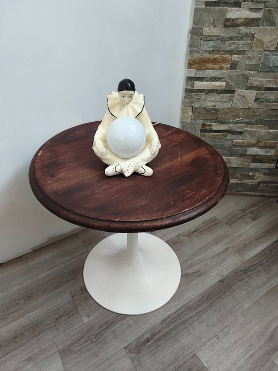 Lampada da Tavolo Pierrot Comedia Dell Arte Anni '70 – Lampade da tavolo, Vetro (photo 7 of 8)