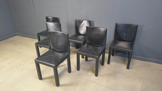 Image 1 of Arcadia dining chairs by Paolo Piva for B& B Italia set of 6