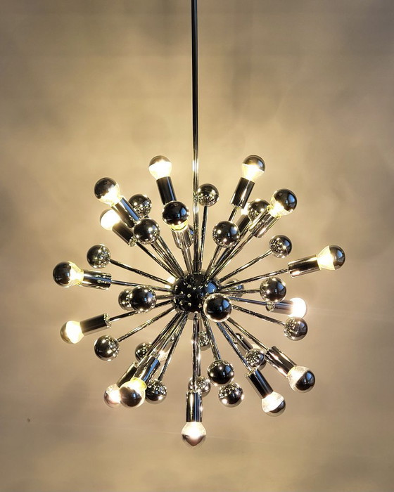 Image 1 of Sospensione XXL Sputnik di Boulanger anni '70