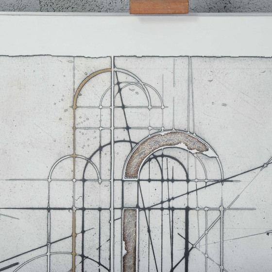 Obra de arte en la técnica de Walter Valentini – Pinturas y dibujos, Metal (photo 2 of 12)