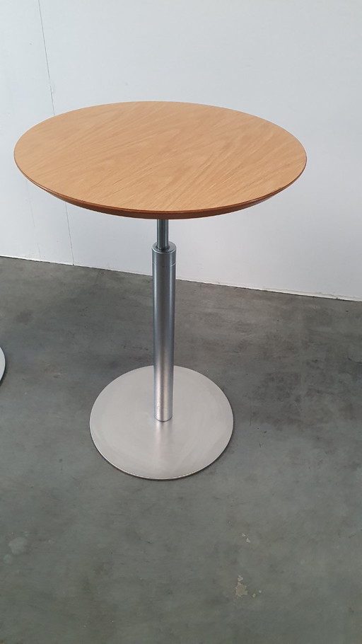 Lapalma lem Brio design table and standing table oak bar table 75cm -102cm