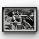 1x Jane Birkin, scène d'été du milieu du siècle, années 1970