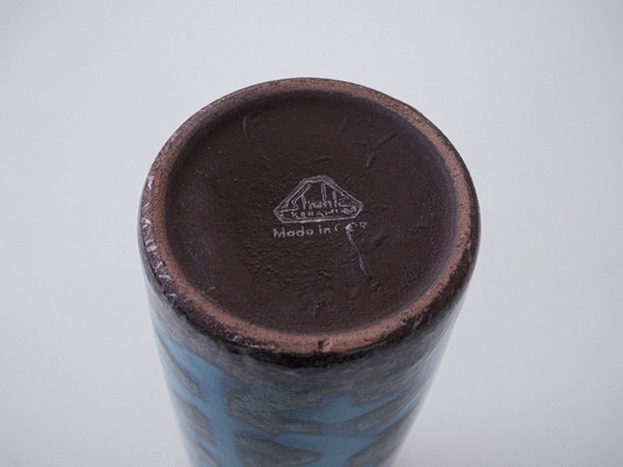 Image 1 of Keramikvase, dänisches Design, 1970er Jahre, hergestellt in Dänemark