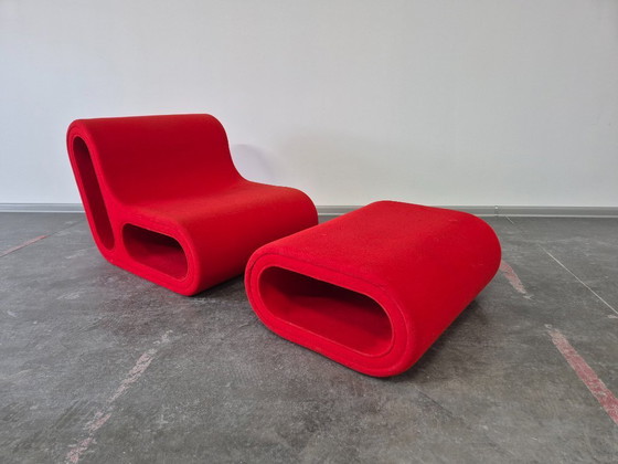 Image 1 of "Other One Lounge Chair" with ottoman by Leif Jörgensen for HAY