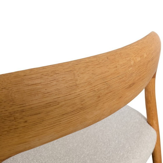 Image 1 of JL Moller's Model 75 chair, Niels Otto Møller, teak Danish upholstery