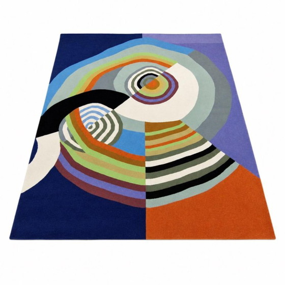 Robert Delaunay Rythme No. 2 Tapestry | Limited Edition | Wool on Cotton (98 × 118 in) – Rugs & carpets (photo 2 of 10)
