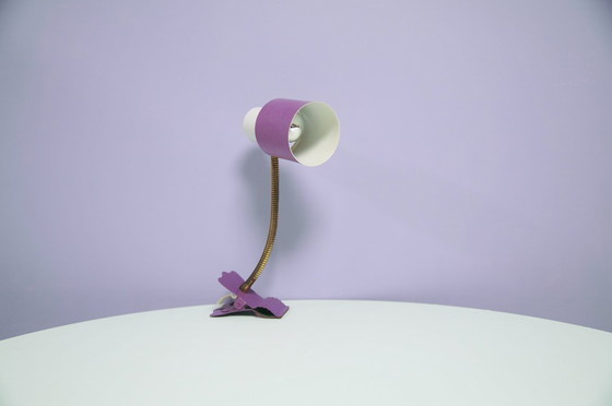 Image 1 of purple clip lamp Hala Zeist