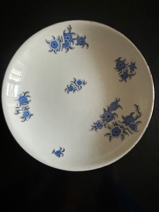 Image 1 of Two Art Deco Porcelain Dishes by F. Legrand & Cie