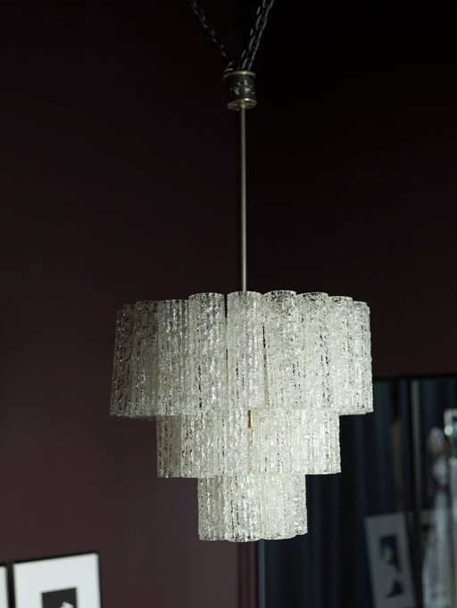 Kroonluchter van Murano glas, Italië, 1960