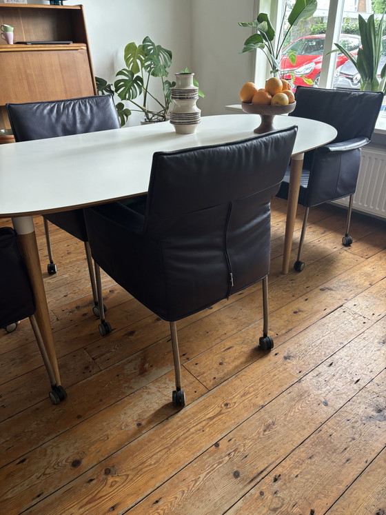 Image 1 of 6x Design on Stock Gola - chaises de salle à manger - design Gerard van den Berg