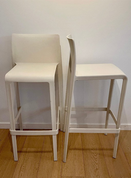 Pedrali Bar kruk Volt nr 678 stapelbaar   set van 2 !Uitsluitend afhaling 