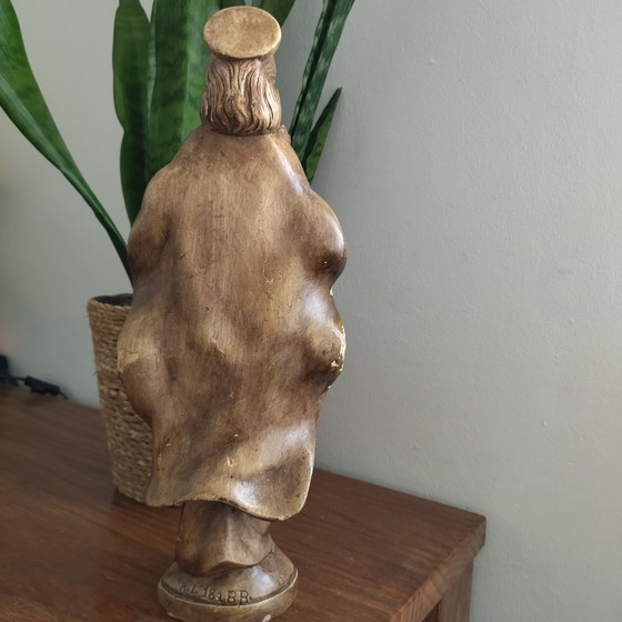 Image 1 of Statua in gesso della Vergine Maria e di Gesù bambino