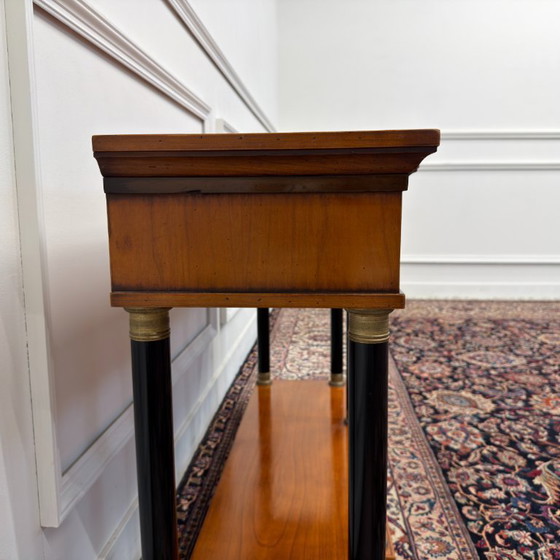 Klassischer italienischer Selva Sidetable – Konsolen, Holz, Messing (photo 6 of 16)