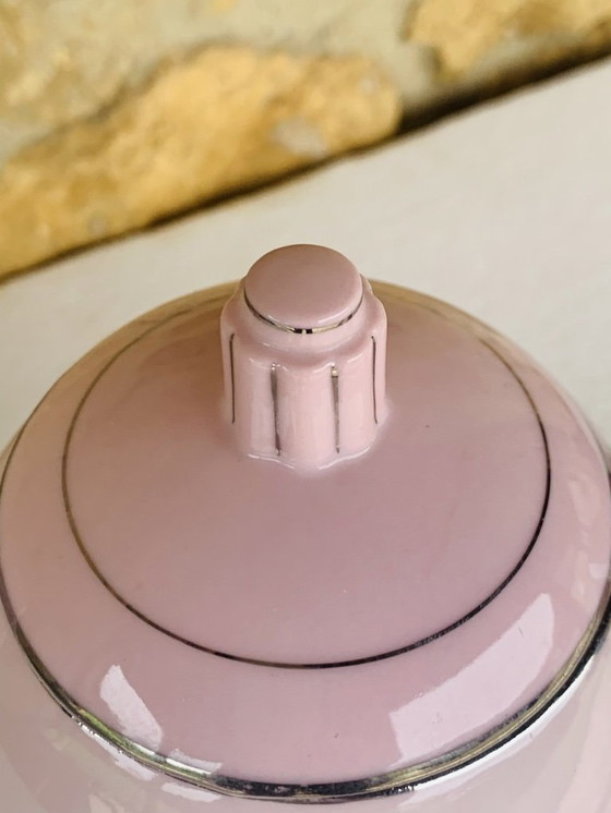 Image 1 of Art Deco theepot van RGK, Tsjechoslowakije, jaren 1930