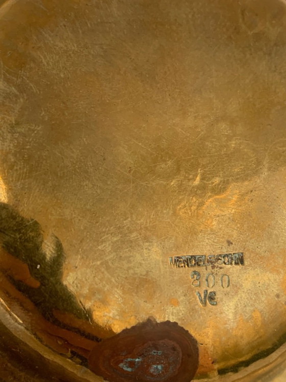 Image 1 of Vassoio Piatto Ciotola Mod. 200 Georg von Mendelssohn Dresda Hellerau Eva von Stössel