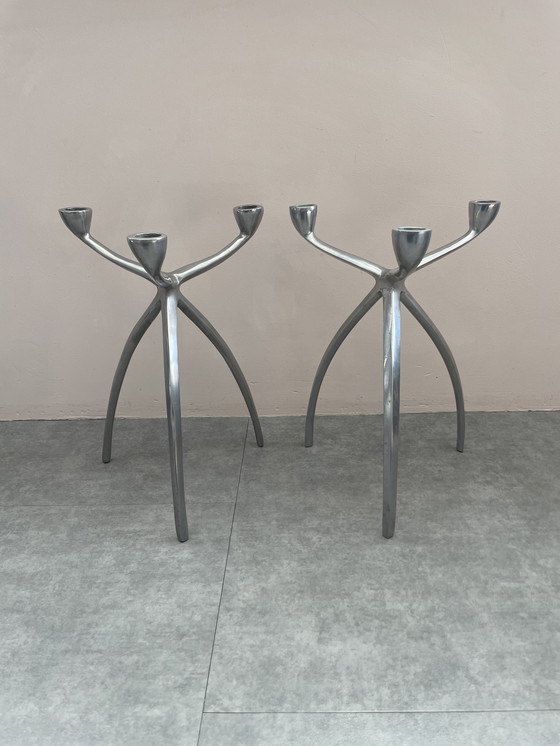 Image 1 of Tripod kandelaars Bijenkorf