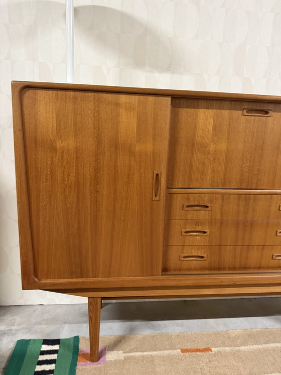 Buffet danois, meuble mural, meuble bar – Vintage, Wood (photo 8 of 15)
