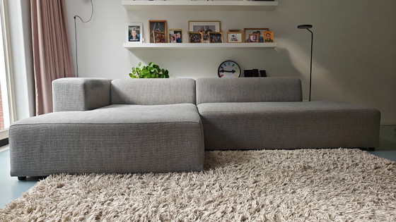 Image 1 of Geräumiges graues Ecksofa von 4x6 Sofa