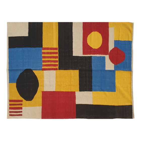 Sonia Delaunay Esquisse 1954 Kunstteppich/Wandteppich | Handgewebte Wolle | 175×247 cm – Teppiche & Läufer (photo 3 of 12)