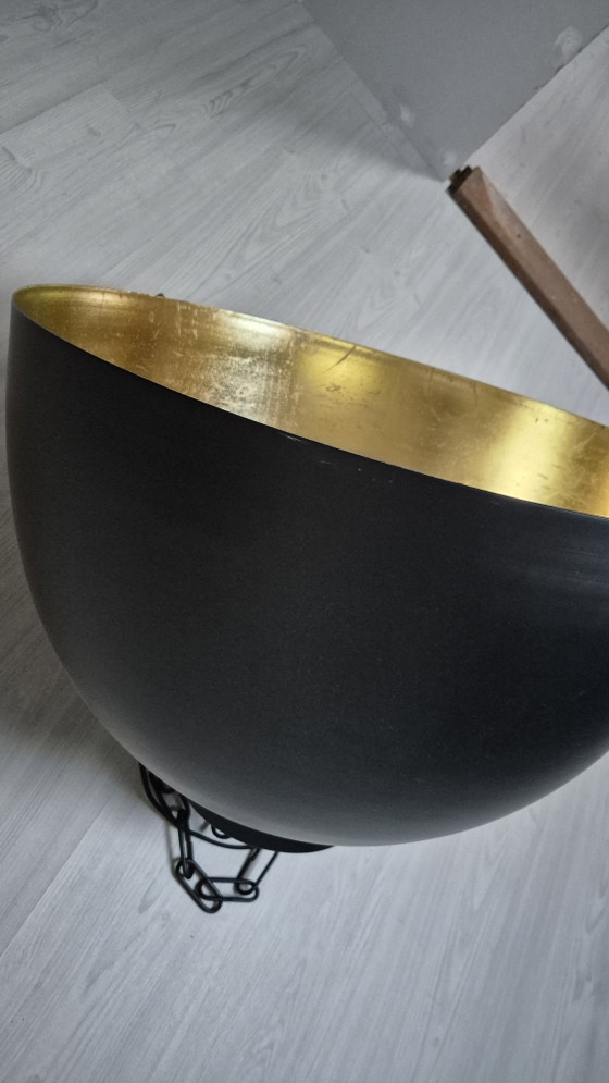 2 Large Industrial Pendant Lights – Pendant lamps, Metal (photo 4 of 5)