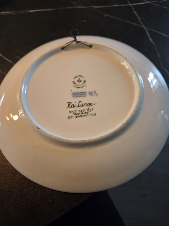 Royal Copenhagen Christmas Plate 1961 – Wall decoration, Porcelain (photo 2 of 5)