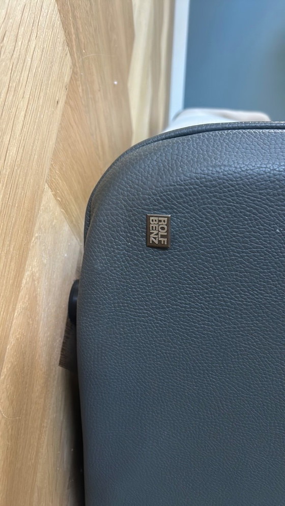 Image 1 of Divano Rolf Benz 6900 in tessuto e pelle