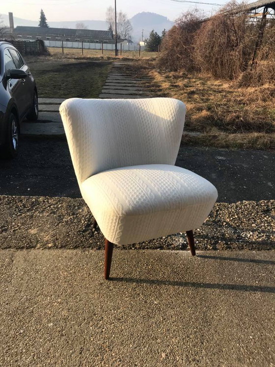 Sillón Club Blanco Húngaro, años 50 – Sillones (photo 7 of 8)