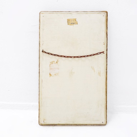 Image 1 of Miroir en stuc et pierres colorées dans le style des Creaciones Gobesso, Italie