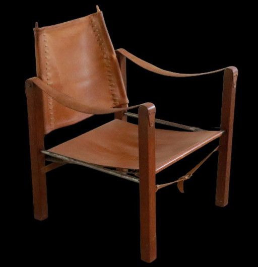 Fauteuil safari vintage 'Renswoude'