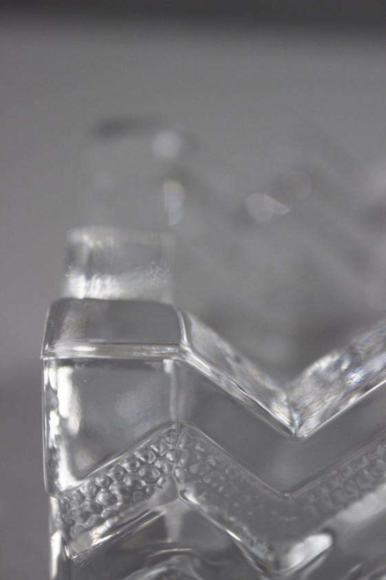 Image 1 of Lalique France - Cendrier en cristal "Soudan" 1934