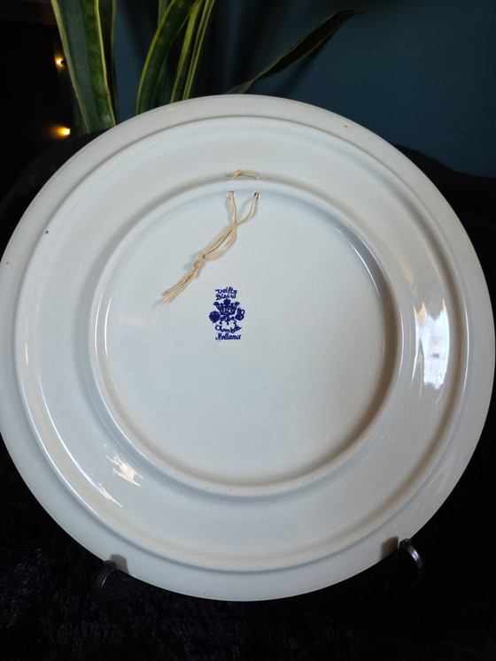 Delfts Blauw Winter Bord – Wanddecoratie, Ceramic (photo 3 of 5)