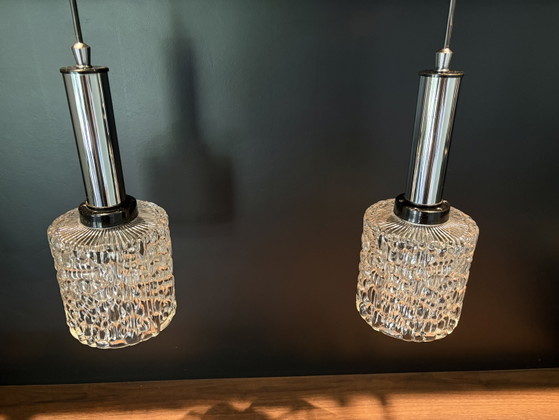 Lampade a sospensione vintage degli anni '60 (Wila Leuchten) – Glass, Metal (photo 7 of 9)