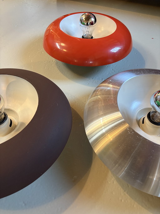 Plafonnier ou applique Space Age Nieuwenhuis Holland