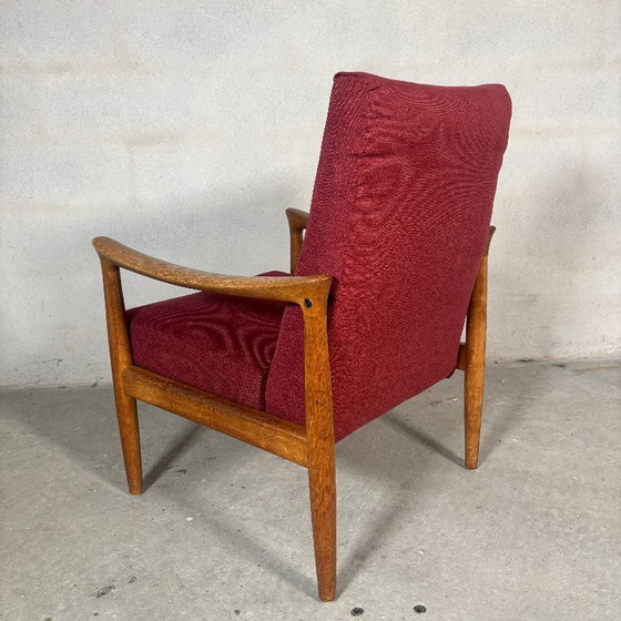 Image 1 of Fritz Hansen lounge stoel Deens design 60's