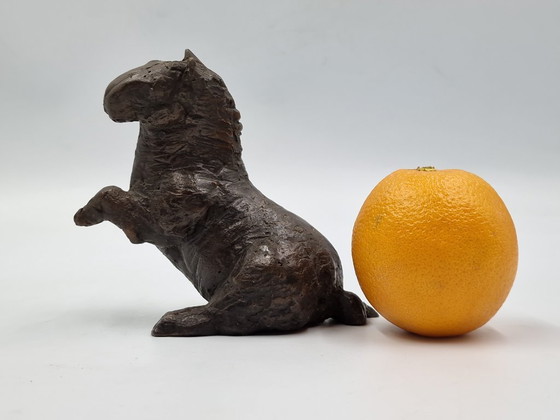 Image 1 of Kleine Bronzeskulptur eines Pferdes, Arthur Spronken?