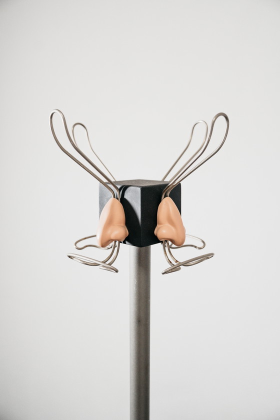 Image 1 of Renè Magritte Sculptural Coat Rack, Antarctic Design, Vintage, Rare, 1980s