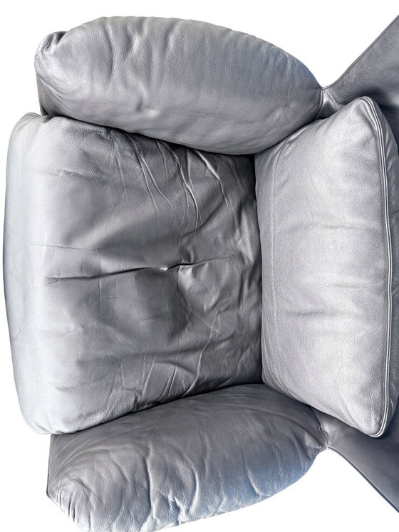 Image 1 of Set aus DS-23 Lounge-Sessel und Hocker von de Sede, 1988