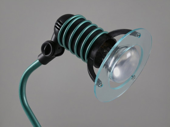 Image 1 of 1990 Postmoderne ESTO Spiral Adjustable Desk Light - Vintage Directional Table Lamp From Estonia.