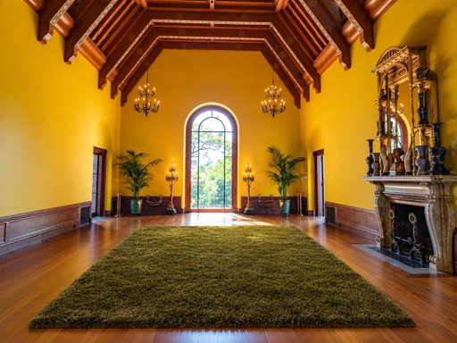 Alfombra Brink en Campman Shade Olive/ Deep Forest NUEVA