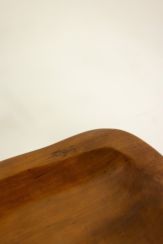 Image 1 of Alexandre Noll. Cuenco esculpido de forma orgánica. Décadas de 1940-1950.