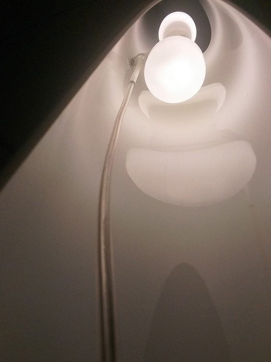 Image 1 of 1 x witte Shakti vloerlamp door Marzio Rusconi Clerici 1980's 