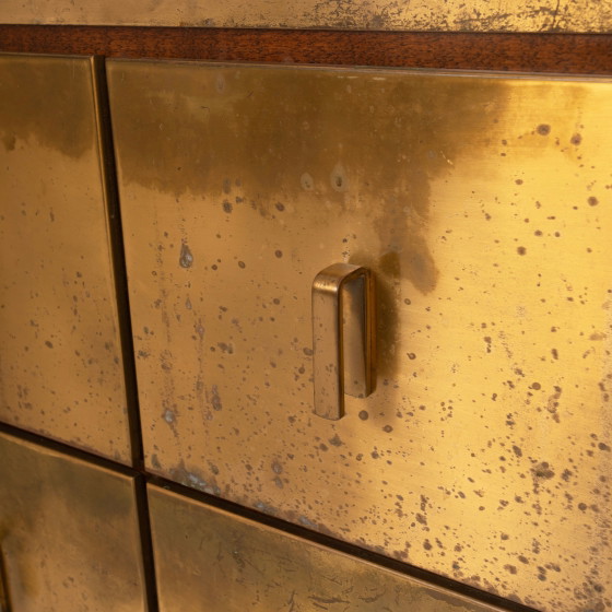 Aldo Frigerio & Luciano Frigerio Tables de nuit Bagdad en ronce de noyer et laiton – Brass (photo 10 of 24)
