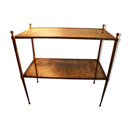 Tavolino in ottone degli anni '50/'70.
