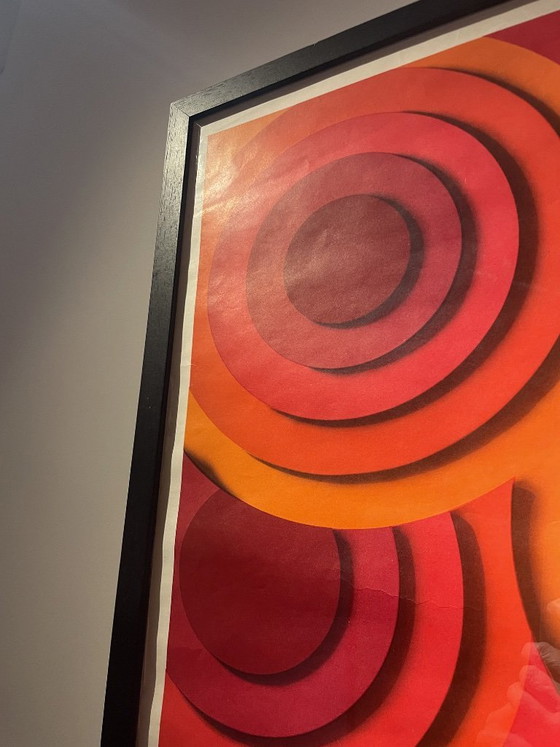 Image 1 of Framed original exhibition poster Milan Trade Fair - 101x65cl