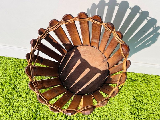 Image 1 of Supporto per piante in bambù * Vintage anni '50 * Porta piante