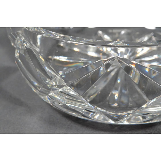 Vintage Saint-Louis French Hand-Cut Crystal Centerpiece Bowl, 20th Century (photo 13 of 15)
