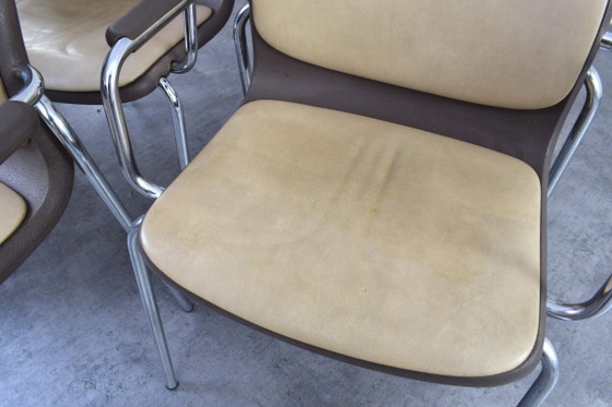 Chaises allemandes vintage de Wilkhahn, années 1980, lot de 8. – Chaises de salle à manger, Chrome (photo 13 of 15)