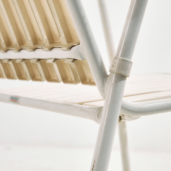 Image 1 of MK10930 Oostenrijkse stapelbare tuinstoel van Karasek