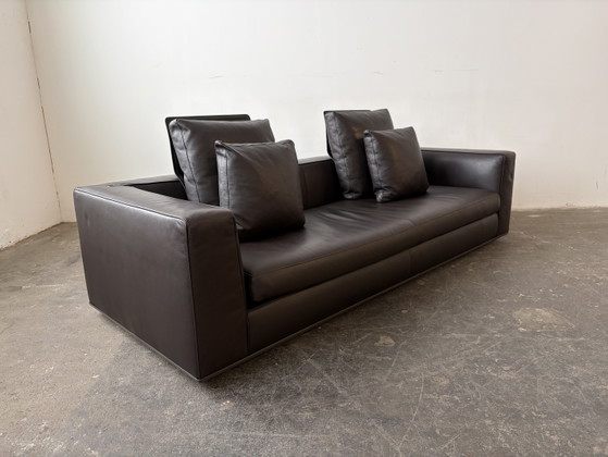 Minotti Powell Canapé Designer Cuir – Canapés 3 places, Leather (photo 10 of 14)
