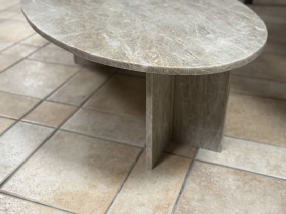 Image 1 of Taj Mahal quartzite design coffee table - natural stone